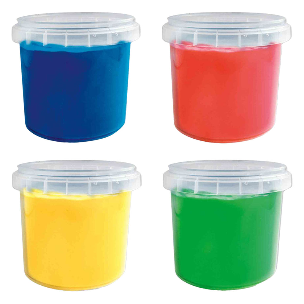 Ses vingerverf kleuren 4 x 110 ml | 2 stuks