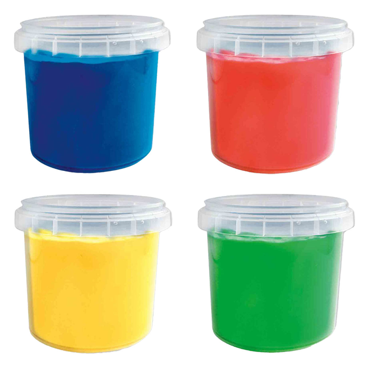 Ses vingerverf kleuren 4 x 110 ml | 2 stuks