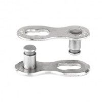 M-Wave Maillon de chaîne Fusion 1/2 x 11/128 acier 9S argent