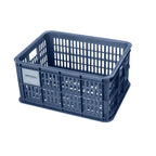 Caisse à vélo Basil S - petite - 17,5 litres - bleue