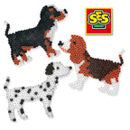 Ses strijkkralen legbord - hond