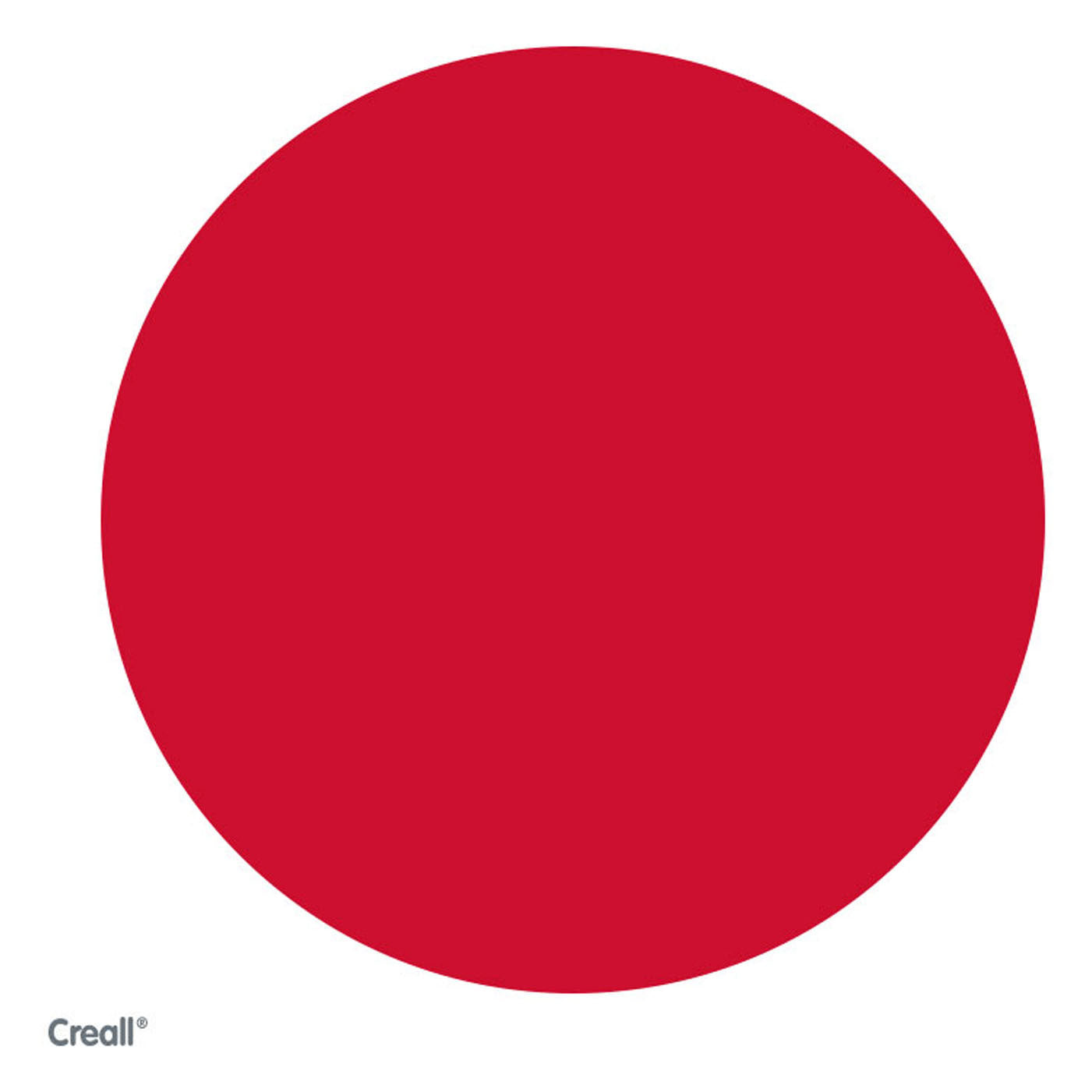 Creall - Plakkaat verf - licht rood - 1000ml