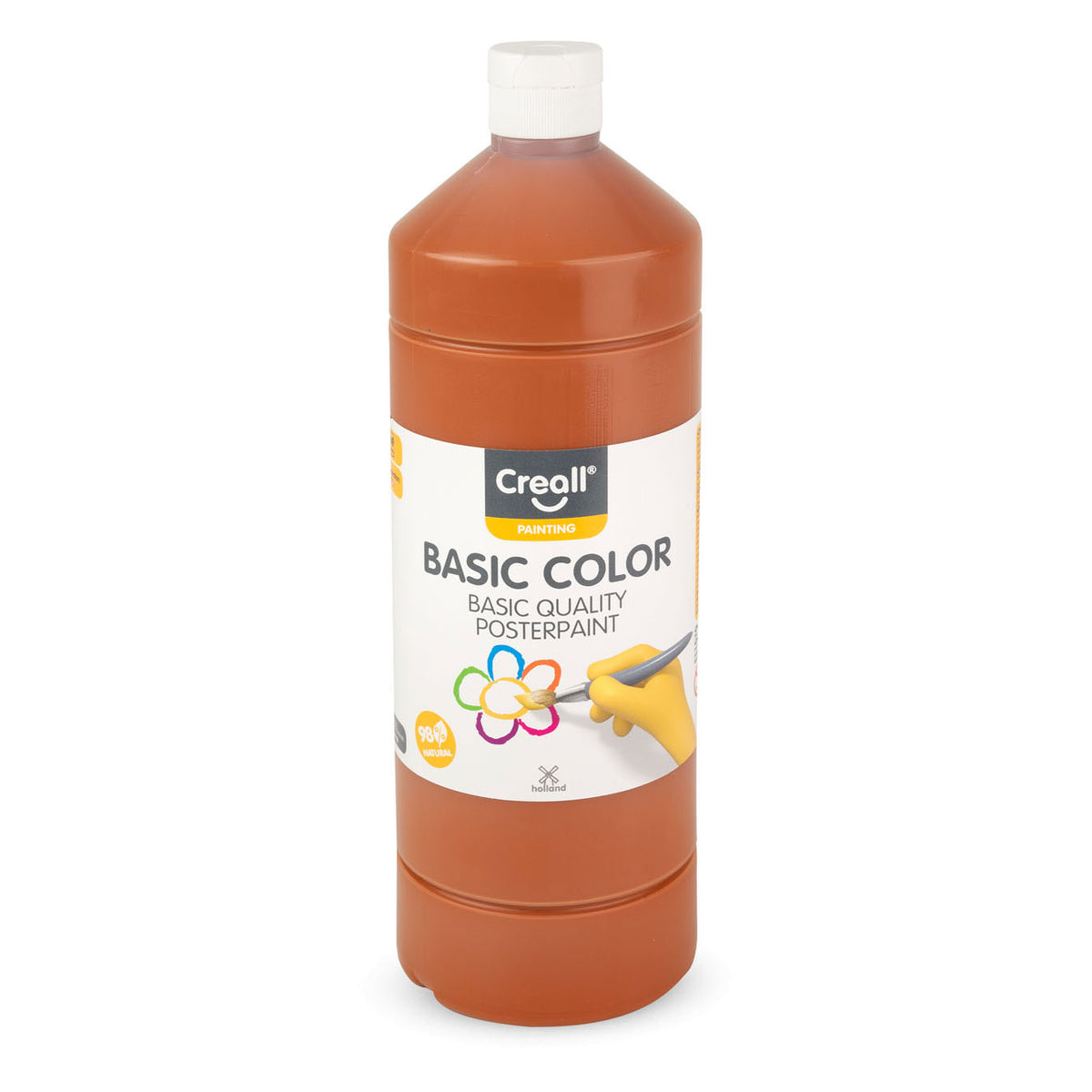Creall schoolverf lichtbruin, 1 liter
