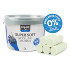 Creall - supersoft klei wit 1750gr.