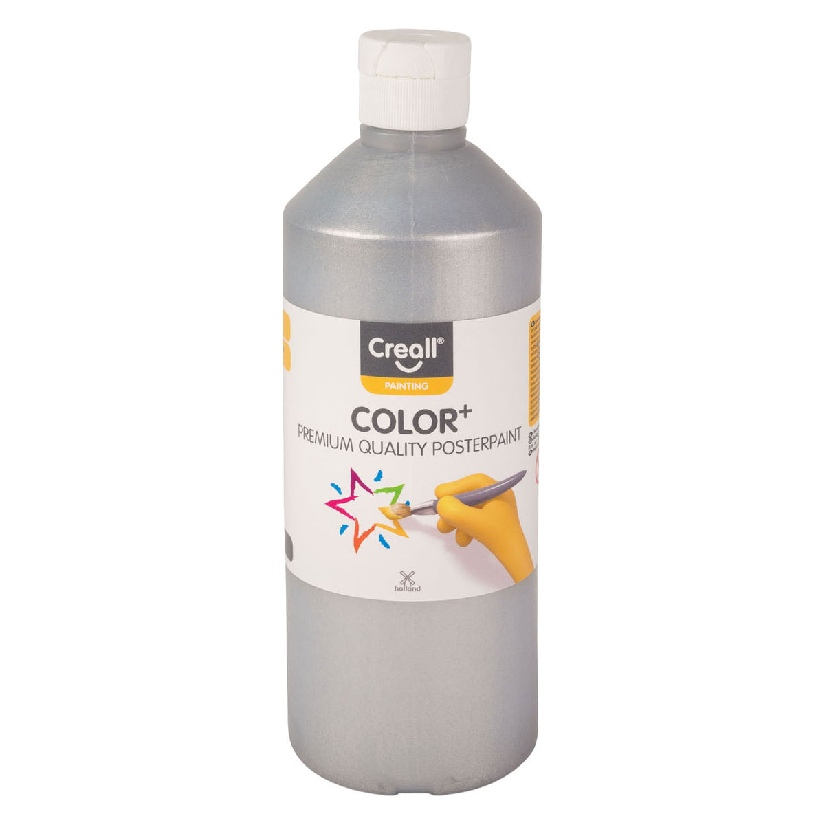 Creall - schoolverf zilver 500ml