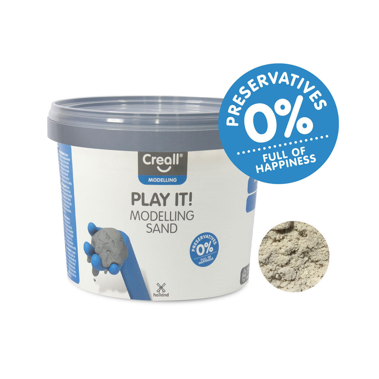 Creall - play it speelzand naturel 750gr.