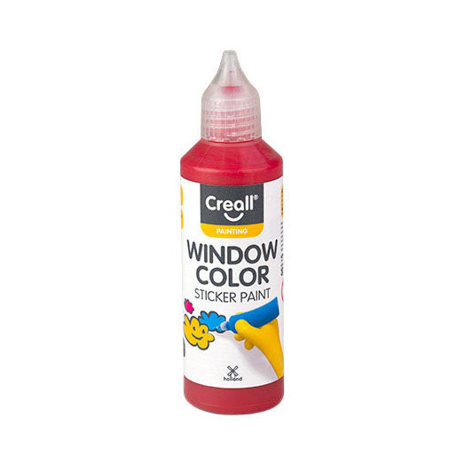 Creall - raamverf rood - 80ml