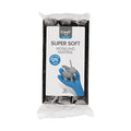 Creall - supersoft klei conserveringsvrij zwart - 500gr.
