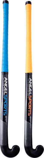 Angel sports hockeyset oranje en blauw 34''