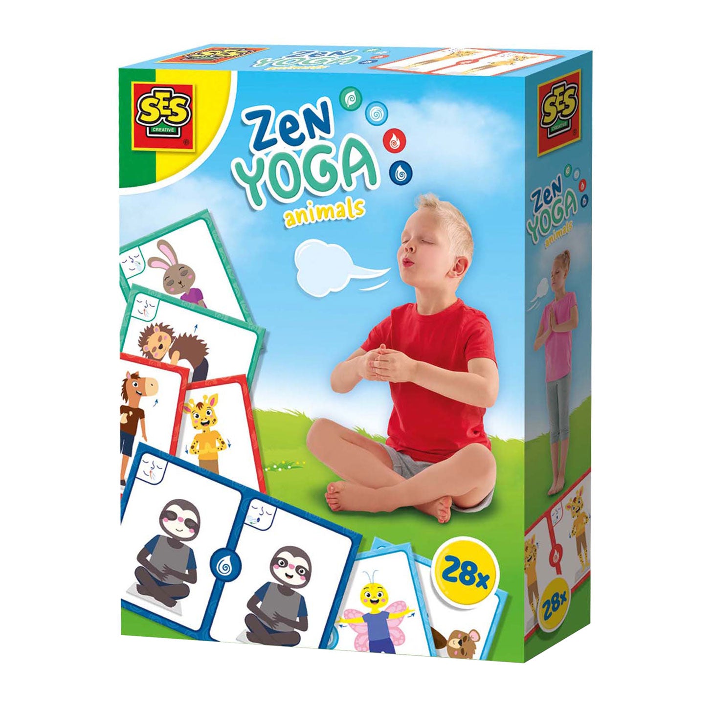 Ses zen yoga dieren, 28dlg.