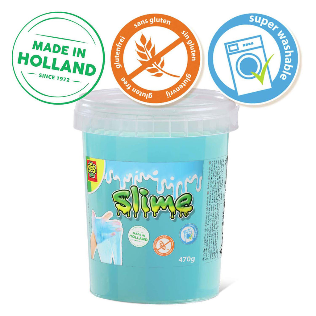 SES - slime - blauw glitter 470g