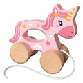 SES Creative - Creative Ses houten trekdier 2 in 1 - eenhoorn