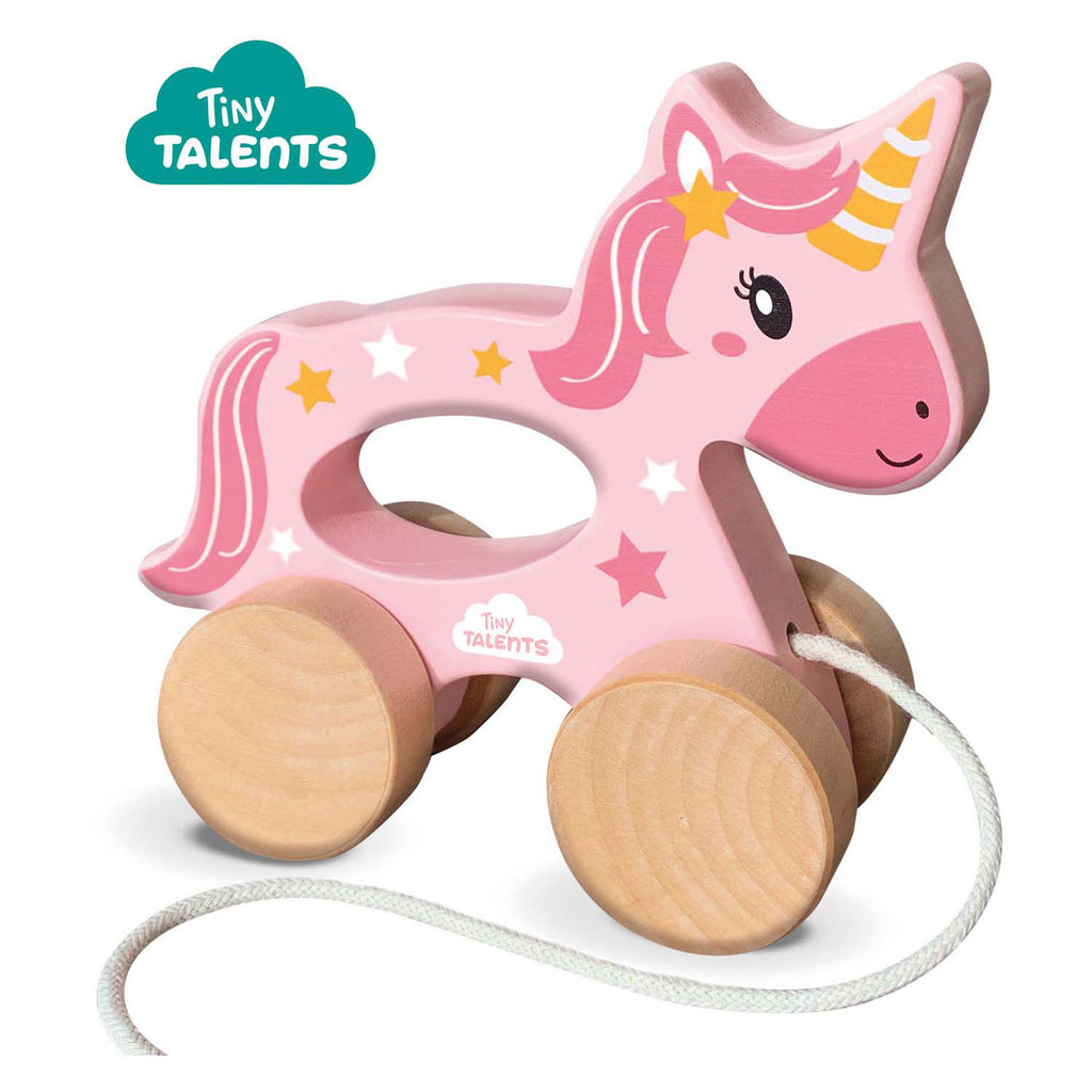 SES Creative - Creative Ses houten trekdier 2 in 1 - eenhoorn