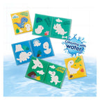 Ses badboek - kleuren met water dino's