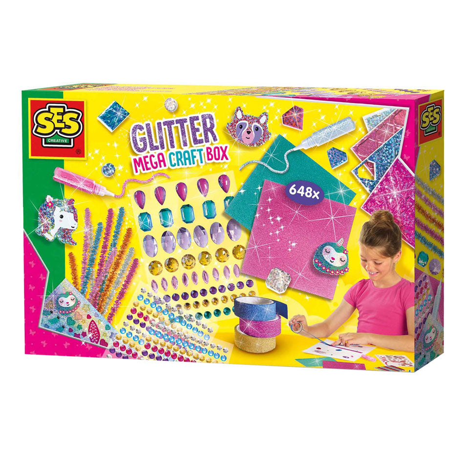 Ses creative ses glitter mega knutselbox