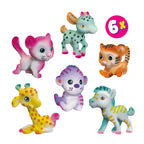 SES Creative - Creative Ses blow airbrush pens - safari dieren 6 stuks