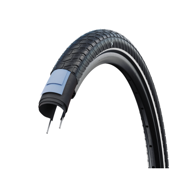 Schwalbe draadband motion big apple plus 50-599 bruin +r