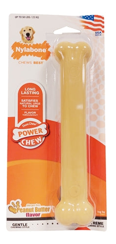 Nylabone - dura chew pindakaas voor harde bijters hypoallergeen
