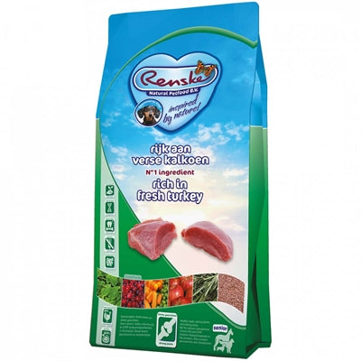 Renske Super premium dinde senior sans céréales