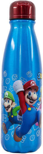 Stor - Stor Drinkfles aluminium super mario 600ml