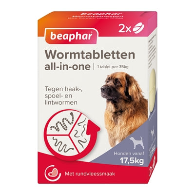 Beaphar Worm comprimé tout-en-un chien