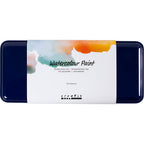 Colortime waterverfset - palet met 24 kleuren en kwast