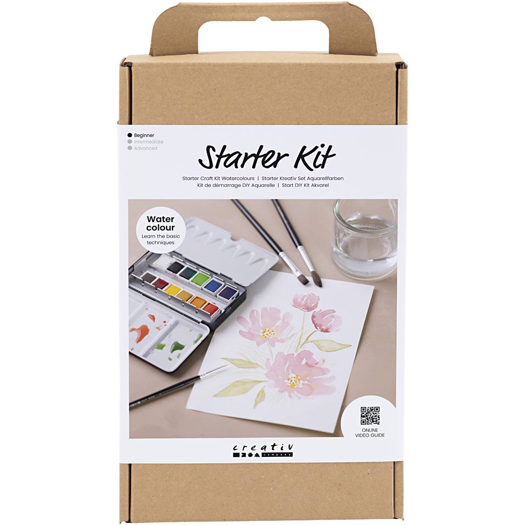 Creative Company - Creative Company Https://www.cchobby.nl/starter-hobbyset-aquarel-1-doos