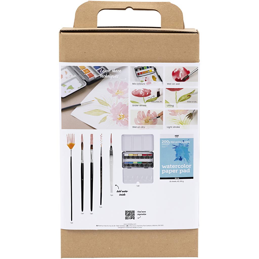 Creative Company - Creative Company Https://www.cchobby.nl/starter-hobbyset-aquarel-1-doos