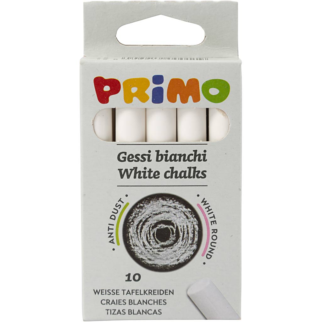 Creativ Company - Creativ Company Https://www.cchobby.nl/schoolbordkrijt-l-8-cm-d-10-mm-wit-10-stuk-1-doos
