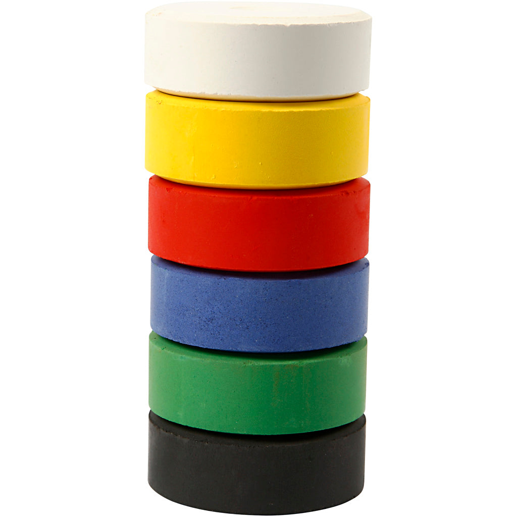 Colortime - Colortime Https://www.cchobby.nl/waterverf-h-16-mm-d-44-mm-primair-kleuren-6-stuk-1-doos