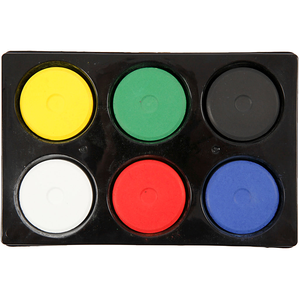 Creativ Company - Creativ Company Https://www.cchobby.nl/waterverf-h-19-mm-d-57-mm-primair-kleuren-1-doos