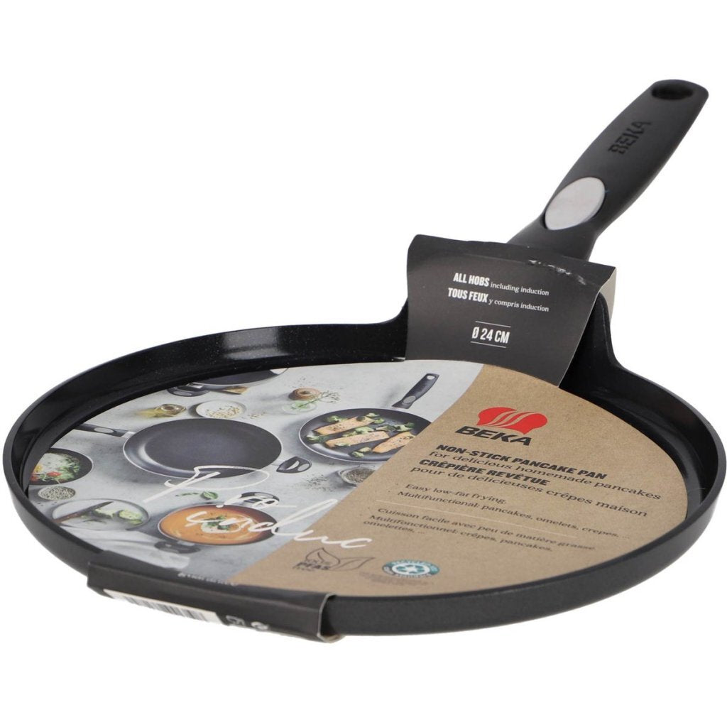 Beka - Beka pro induc pannenkoekenpan 24 cm zwart
