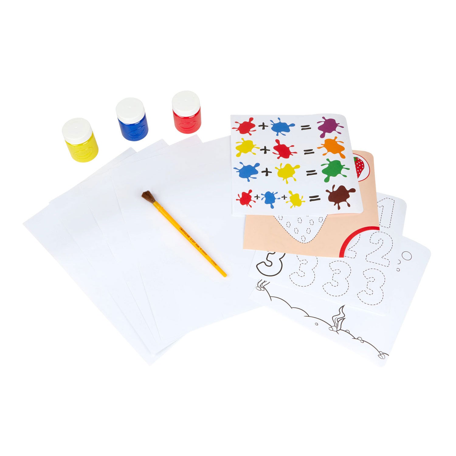 Crayola mini kids afwasbare verfset