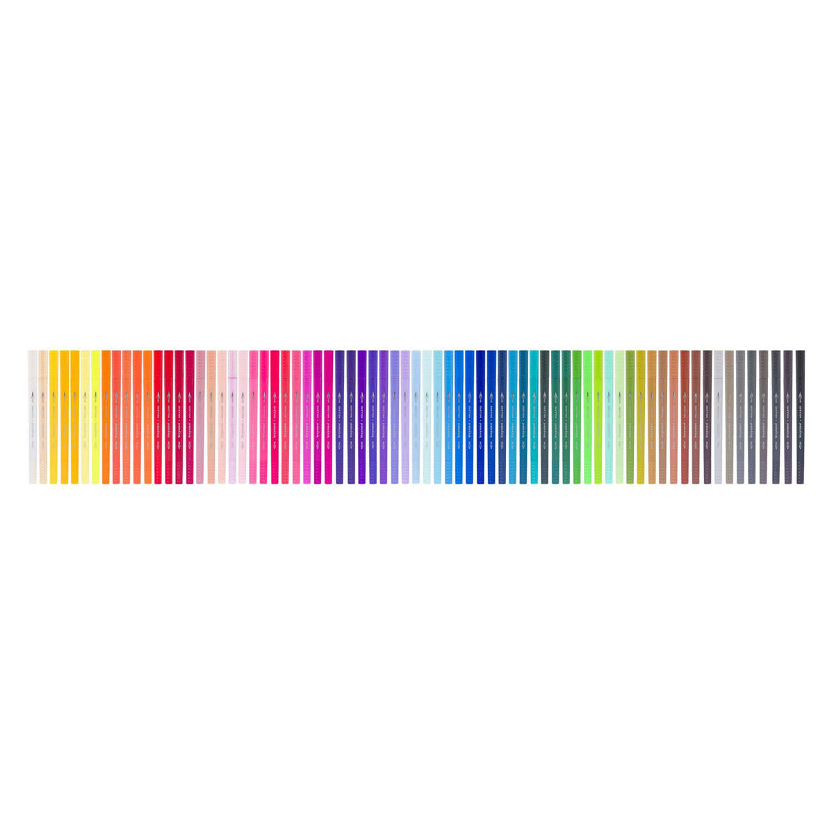 Bruynzeel - creatives fineliner brushpen set 72 kleuren