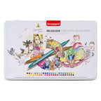 Bruynzeel - creatives fineliner brushpen set 48 kleuren