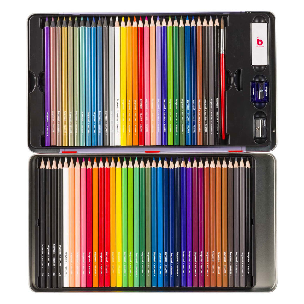 Bruynzeel kleur- en tekenset 70dlg.