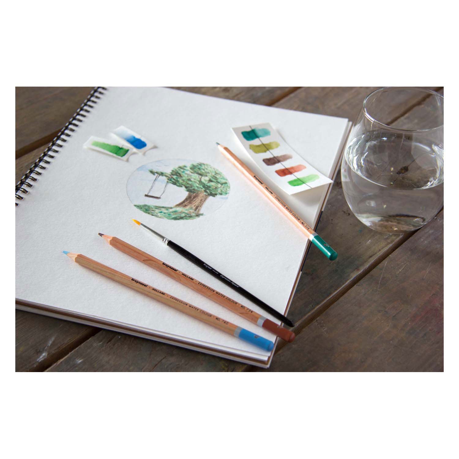 Bruynzeel - expression aquarelpotloden blik 36