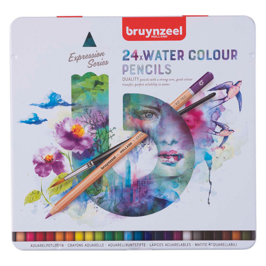 BRUYNZEEL - BRUYNZEEL expression aquarelpotloden blik 24