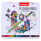 BRUYNZEEL - BRUYNZEEL kleurpotloden blik | 24 kleuren
