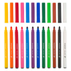 Bruynzeel super point viltstiftenset, 12 kleuren