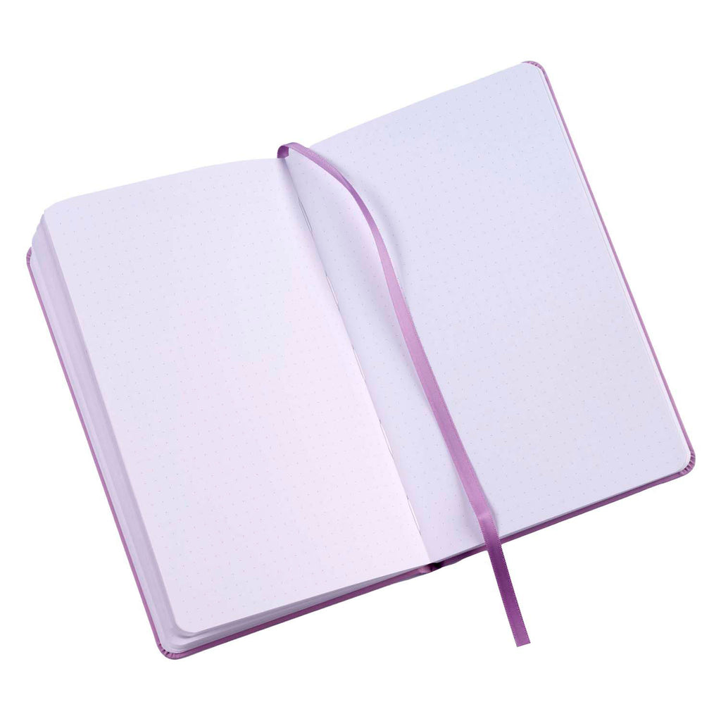 Bruynzeel - bullet journal lila 13x21cm 140 g/m 64 vellen