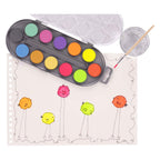 BRUYNZEEL - BRUYNZEEL kids waterverf set van 12 metallic & neon kleuren