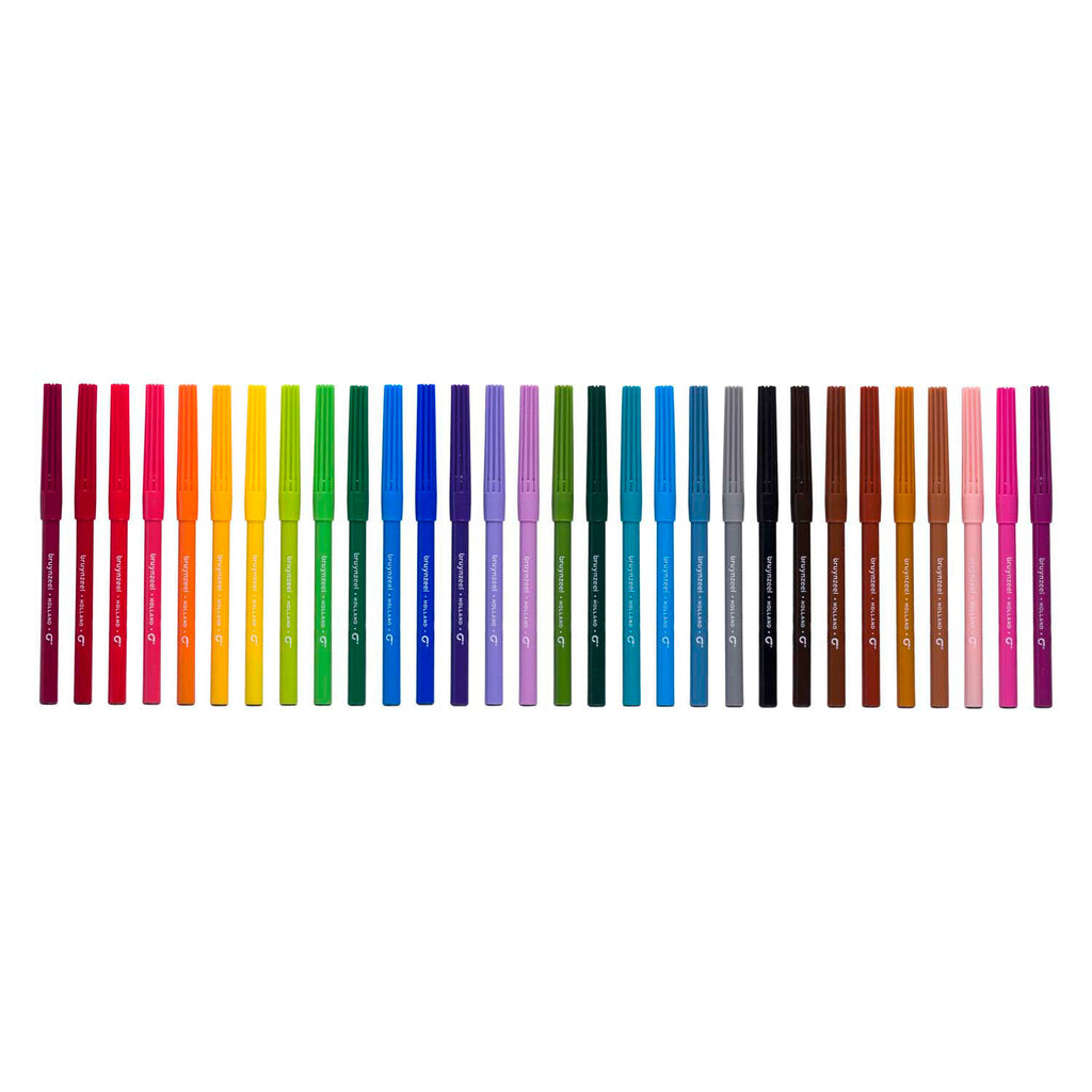 Bruynzeel - viltstiften set 30 kleuren