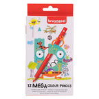 Bruynzeel - mega kleurpotloden set 12