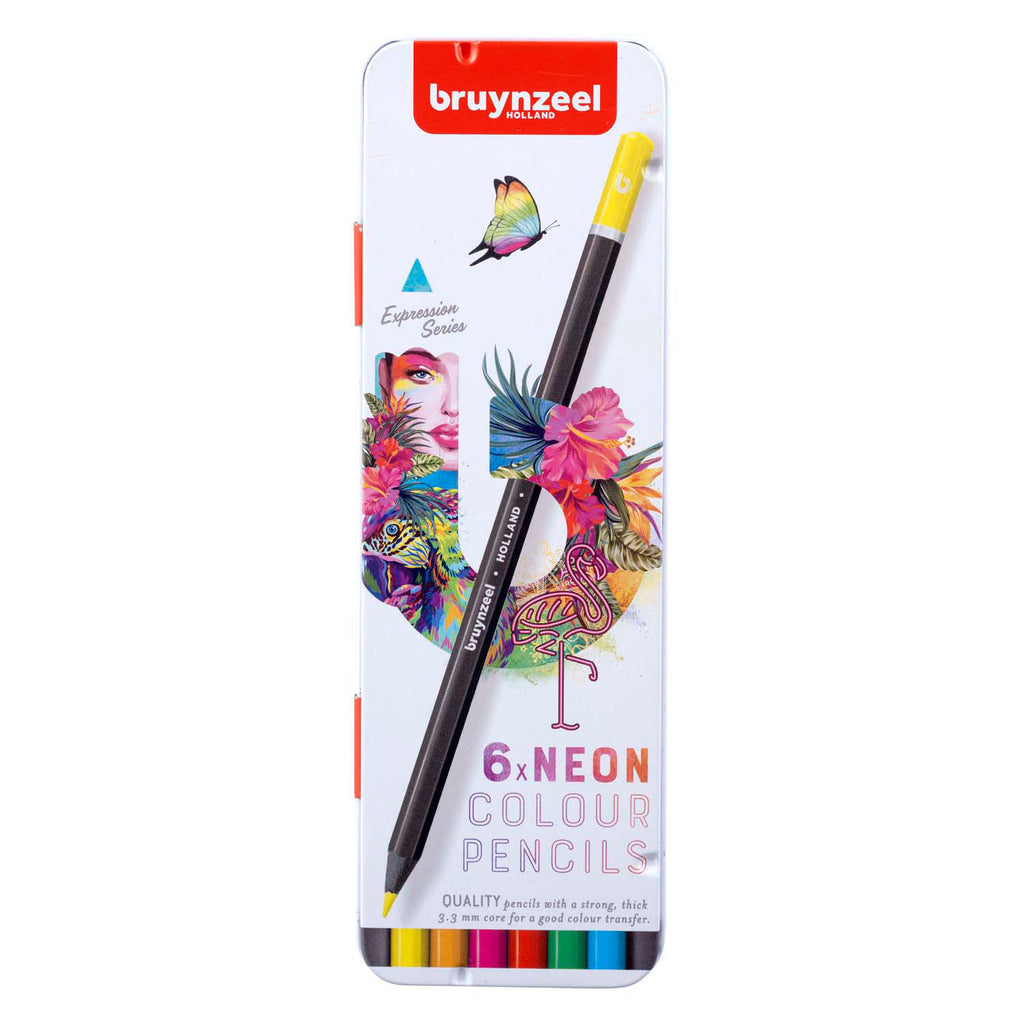 BRUYNZEEL - BRUYNZEEL expression kleurpotloden neontinten blik 6