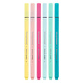 Bruynzeel - fineliner set licht 6 kleuren