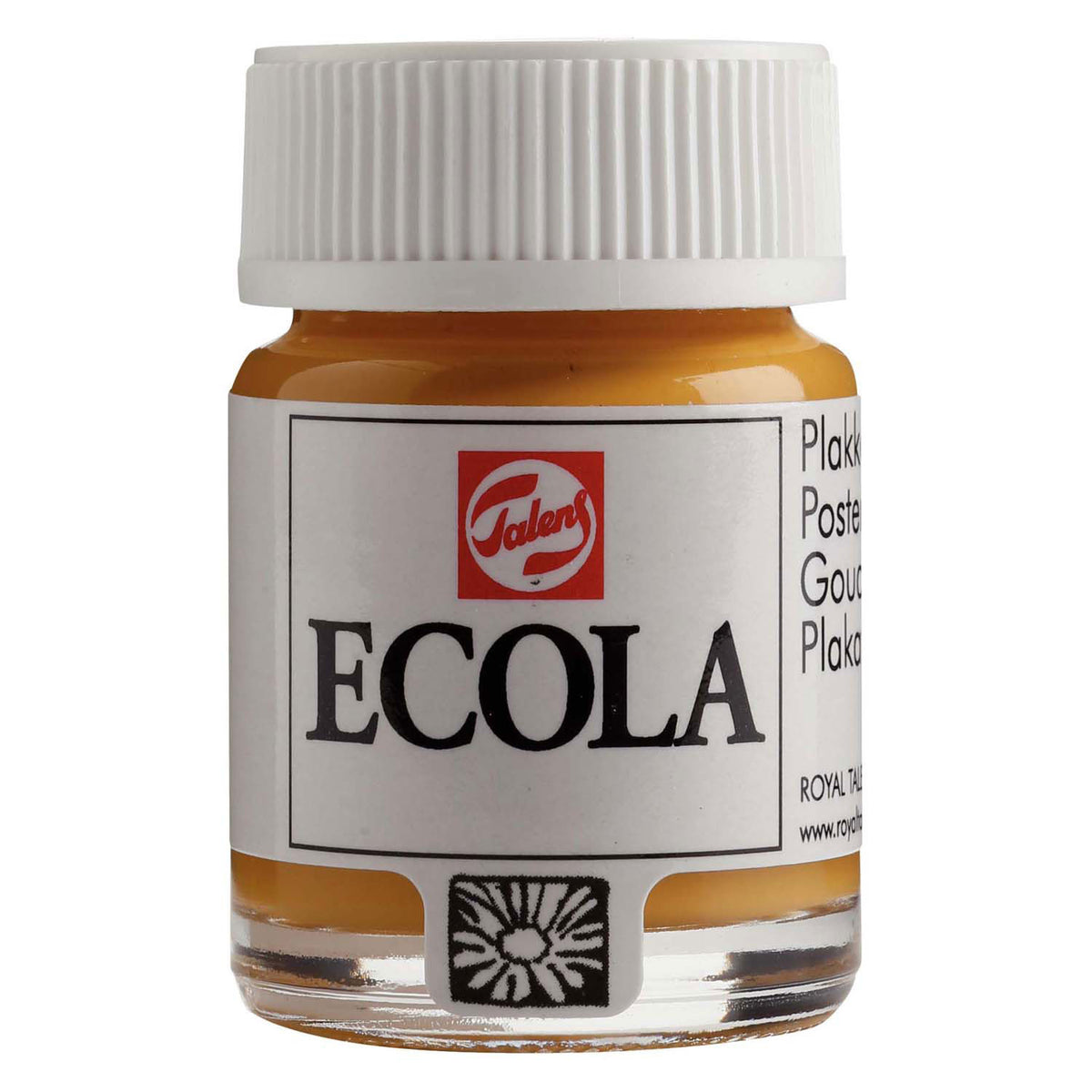 Bruynzeel - Ecola plakkaatverf fles 16ml gele oker 227