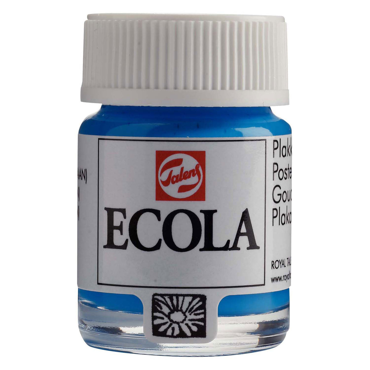Bruynzeel - Ecola plakkaatverf fles 16ml lichtblauw 501