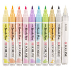 Bruynzeel - Ecoline brush pen set pastel 10 kleuren