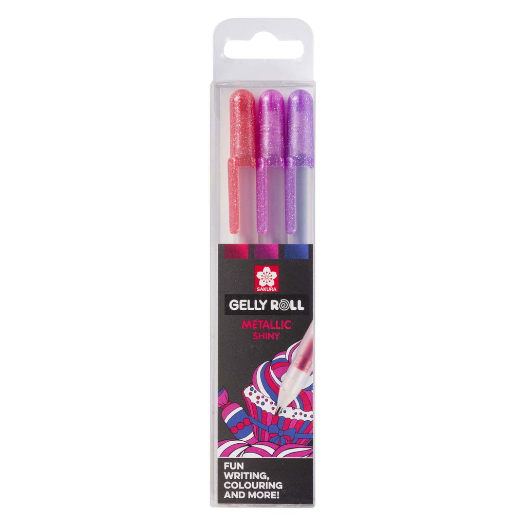 Sakura - Sakura gelly roll metallic set 3 gelpennen sweets